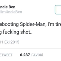 Leave uncle ben alone