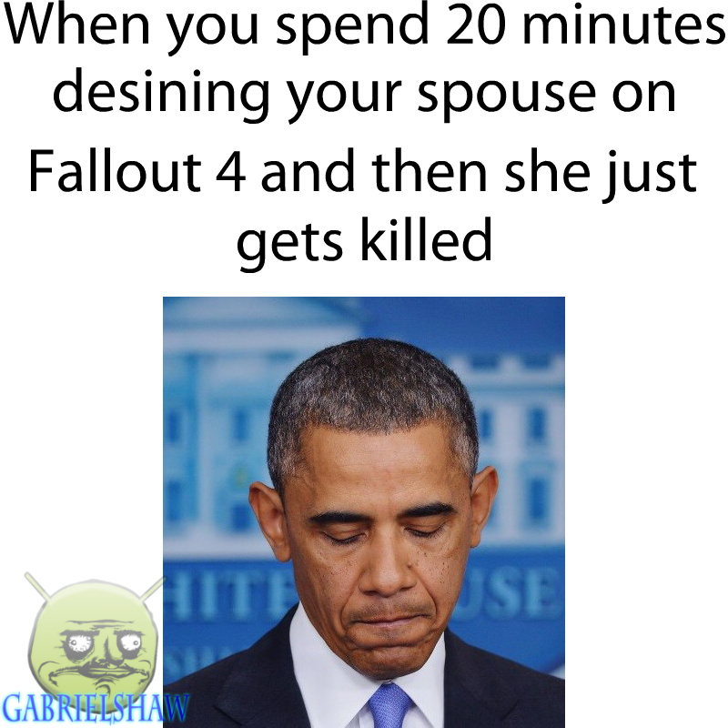 This isn't really spoilers, it happens less than 20 minutes into the game. - meme