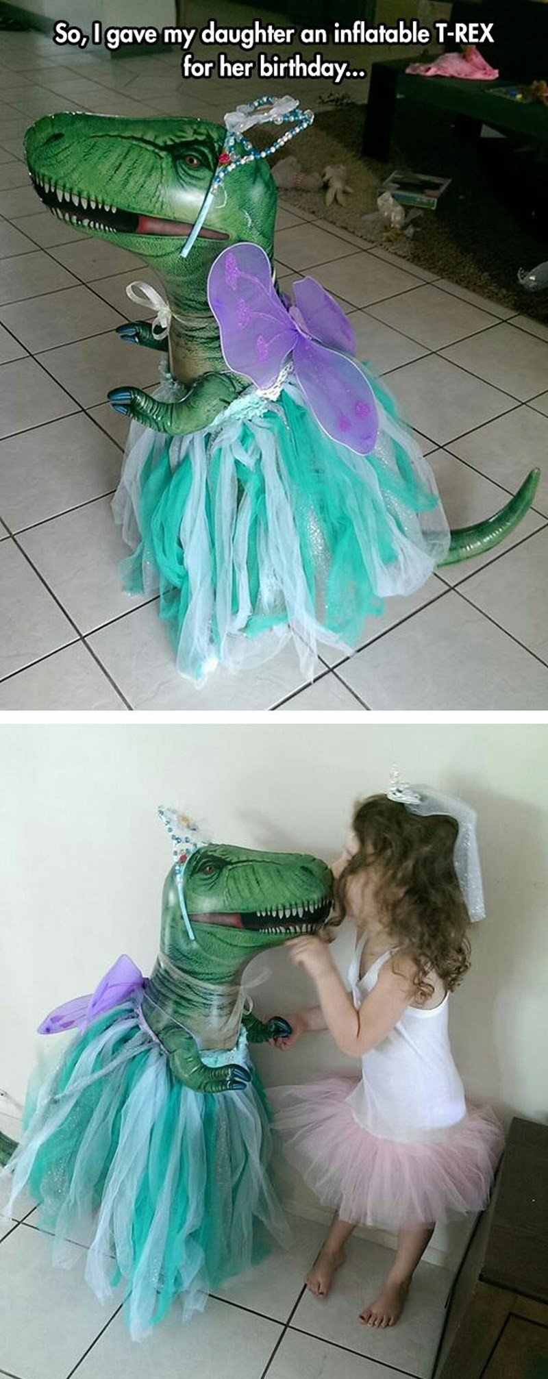 T-Rex princess - meme