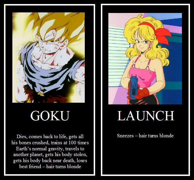 Launch>Goku - meme