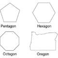Oregon is a shape