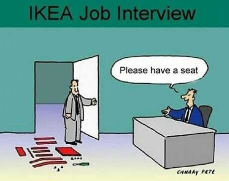 Ikea interview win - meme