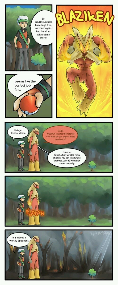 Pokemon logic at its best - meme