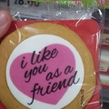 Seen this in tesco under valentines day cookies lol