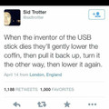 One does not simply insert a USB correctly the first time