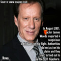 Does James Woods have woods in his house?