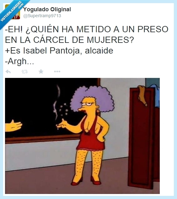 Pobre Isabel Pantoja - meme