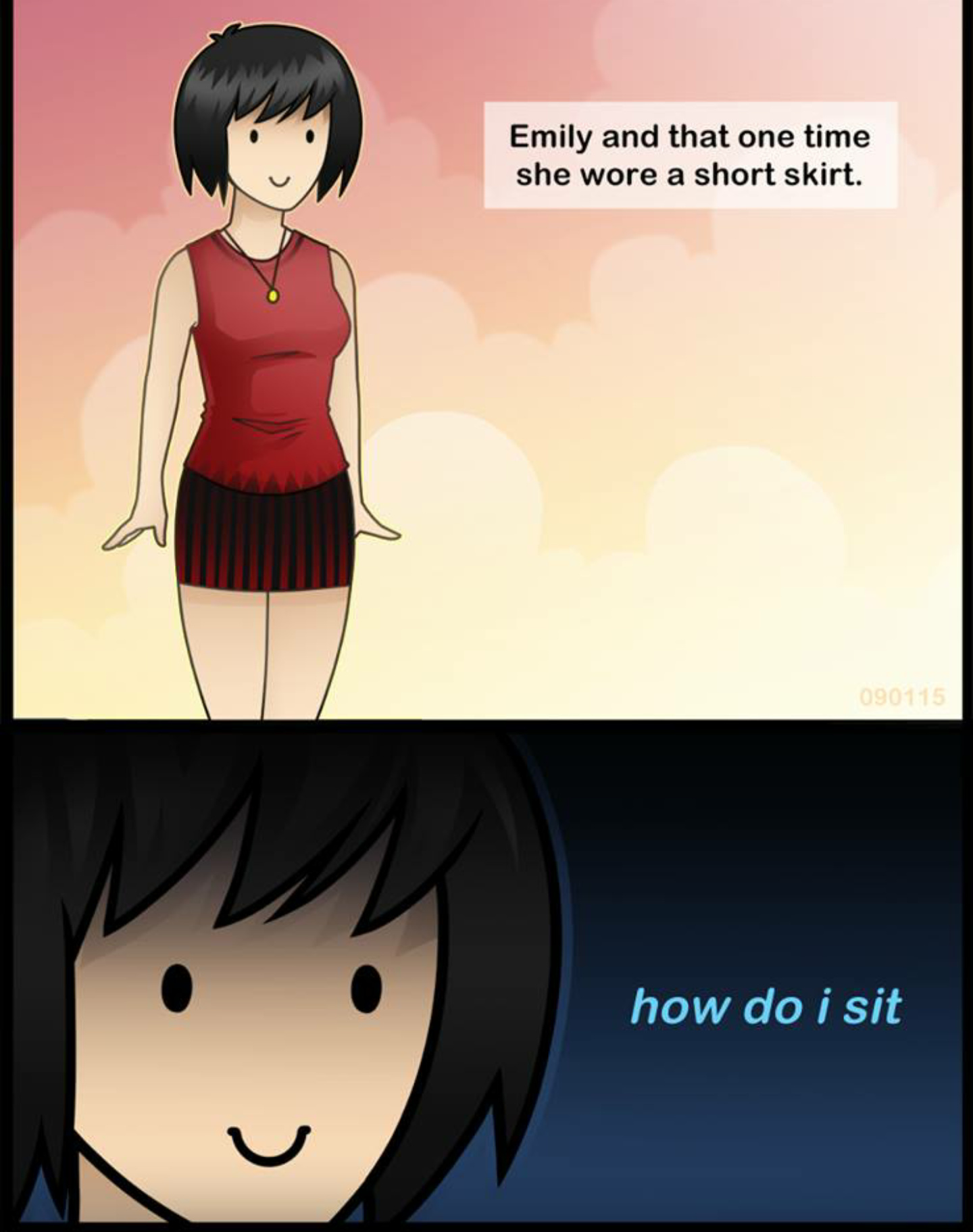 Short skirts - meme