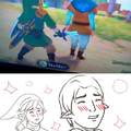 Eu não sabia que o Zelda andava com Otacus.