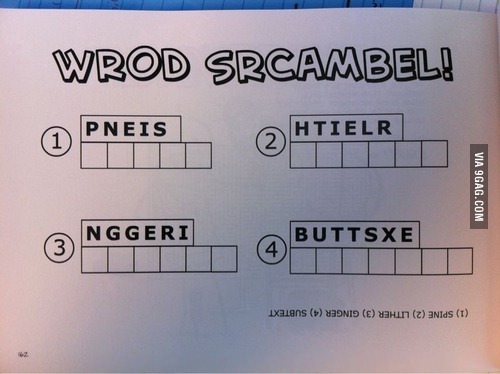 Who never play Scramble? - meme
