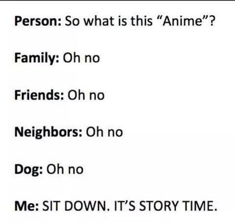 what is your favourite anime? - meme