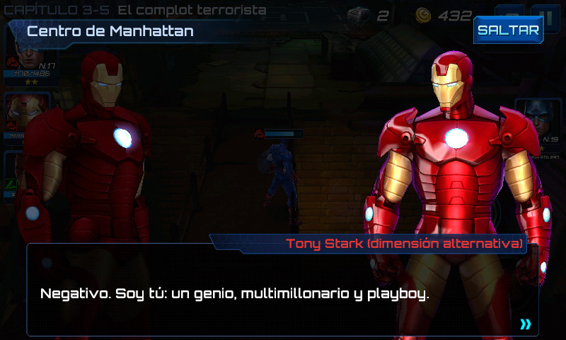 Simplemente Tony Stark - meme