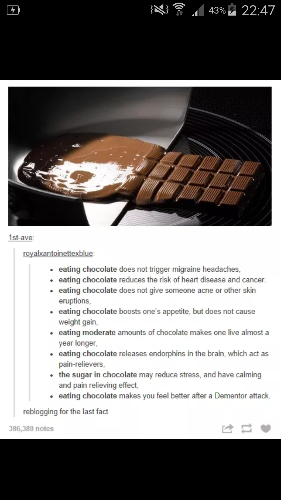 Someone else that won't feel bad about eating chocolate? - meme