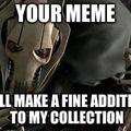 General Grievous and his collection