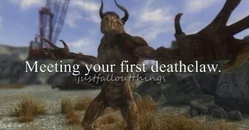 fuck deathclaws *use stimpack**repeat 20 times* - meme