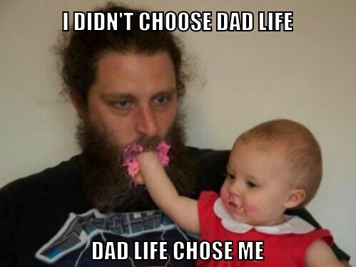 life of a dad. - meme