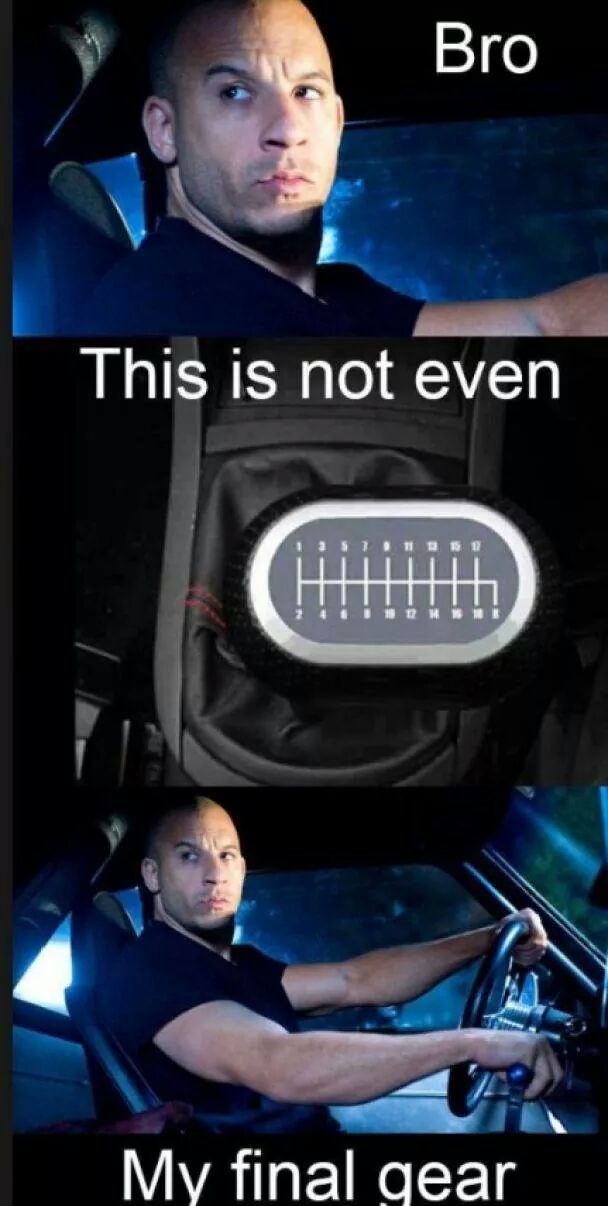Fast and the furious - meme