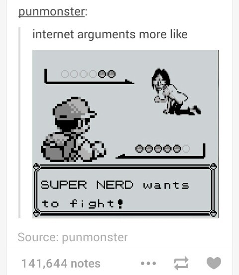 Fight me nerds! - meme