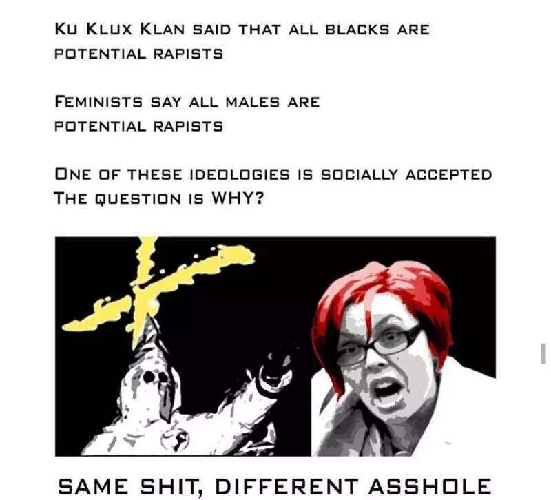 Oh feminism, silly you - meme