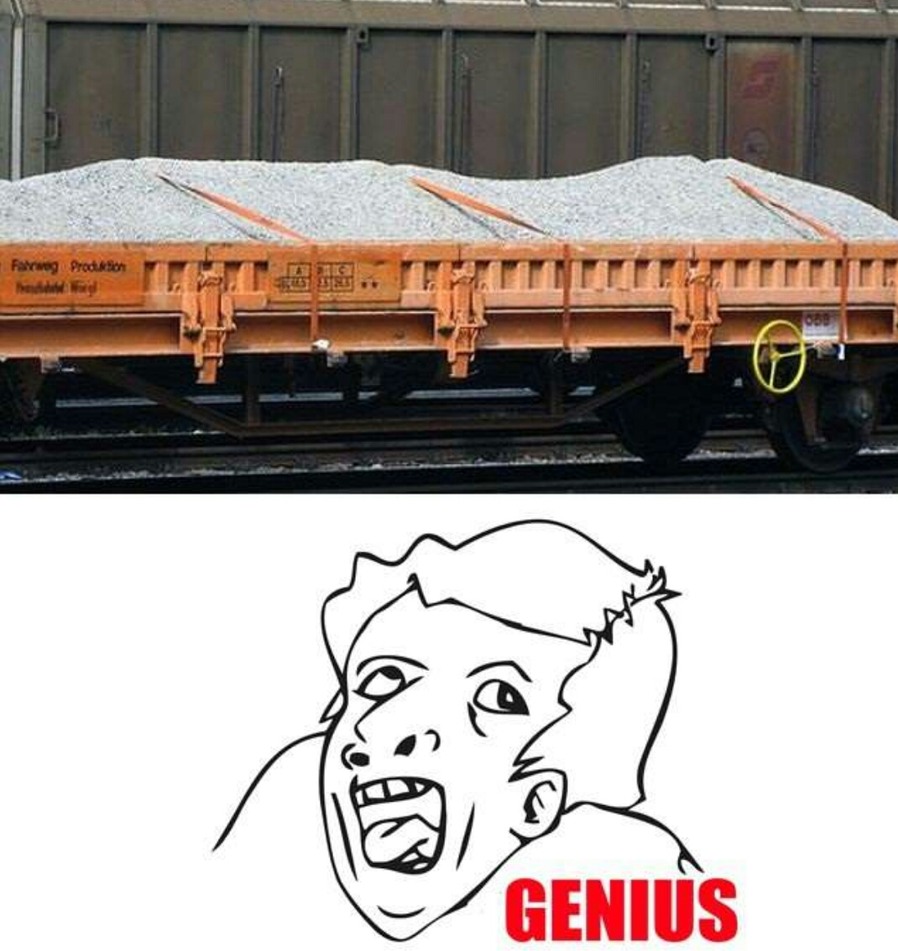 I like trains - meme