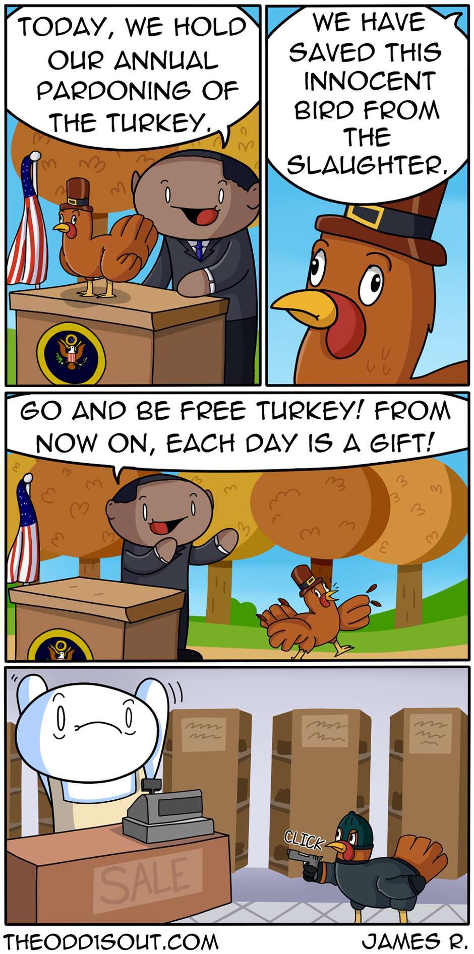 Obama loves turkey - meme