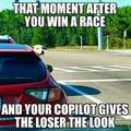 Cops always lose in a race
