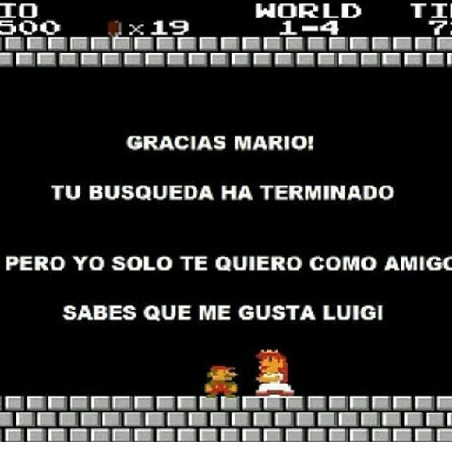 friendzoneeee! ni Mario se salva - meme