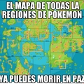 El mapa de pokemon