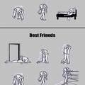 Friends vs best Friends