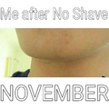 no shave November...