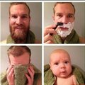 Fazendo a barba