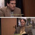 Dwight is a genius