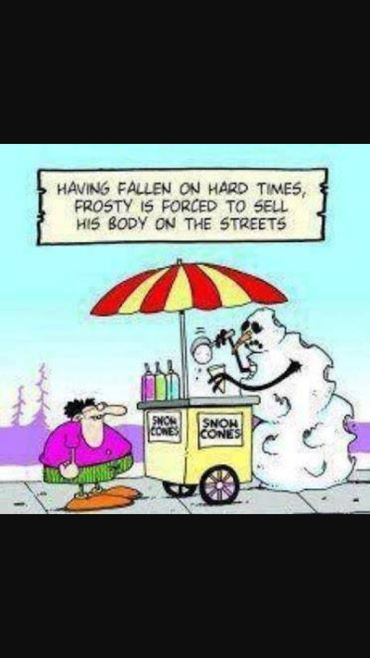 Poor Frosty - meme