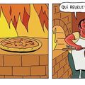les pizzas sont en faite diabolique