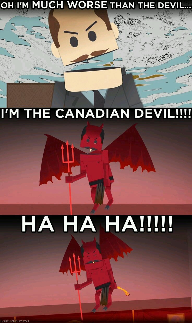 Canadian Devil! - meme
