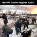 How the internett imagines Russia