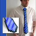 La cravate des amoureux du pixel