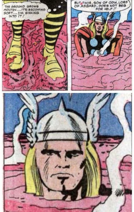 Thor doesn't need help - meme