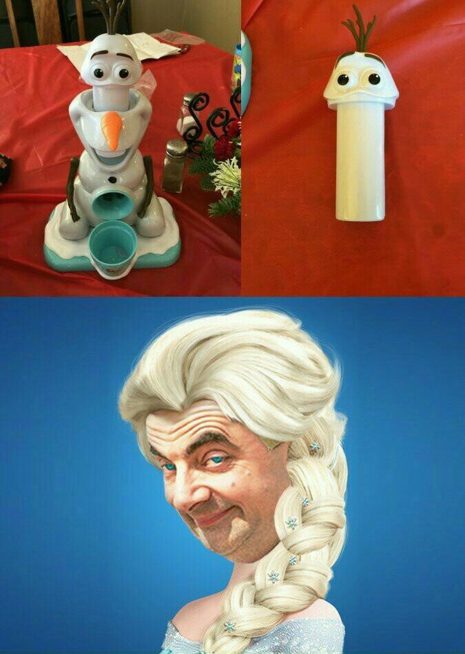 Olaf sabe - meme