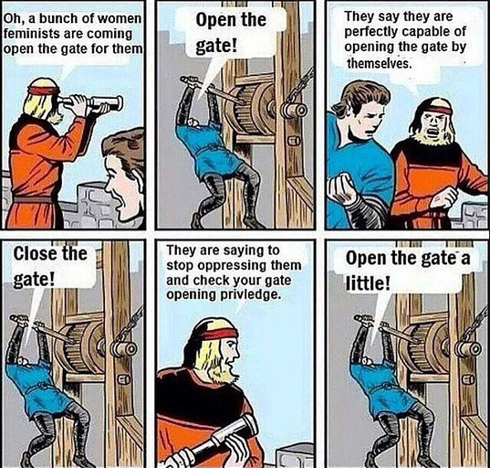 OPEN THE GATE!...LOWER THE GATE!... - meme
