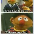 Bert looks like Hitler