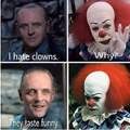 I hate clowns