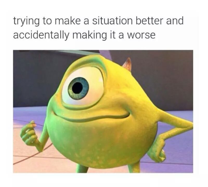 Mike wazowski - meme