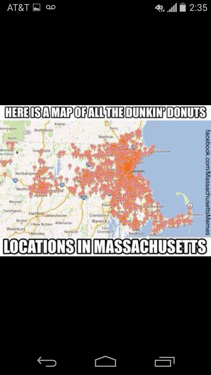 Massachusetts Runs on Dunkin' - meme