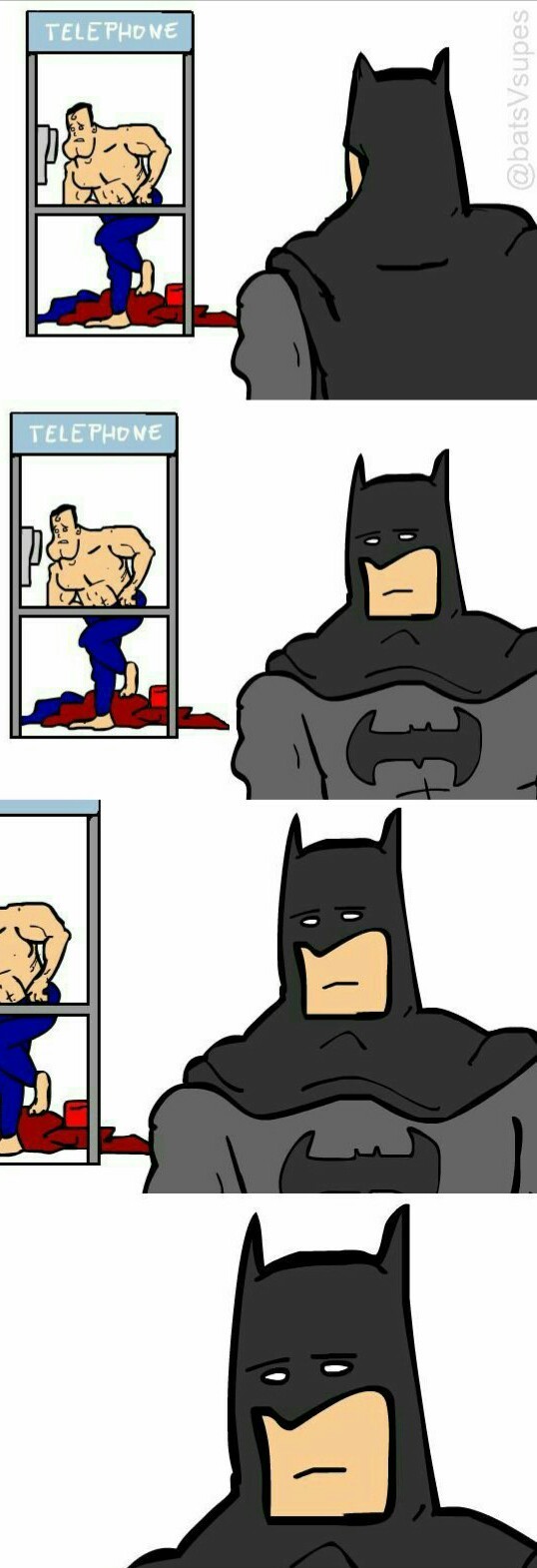 après cette graisse, Batman a été traumatisée. - meme