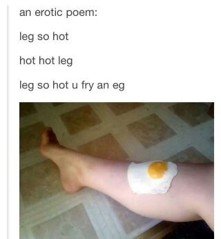 Hot hot leg - meme