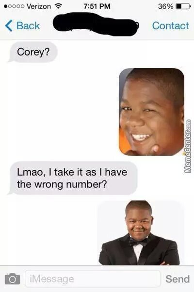 Corey - meme