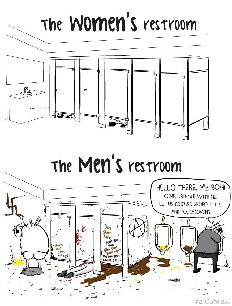 difference between men and women - meme