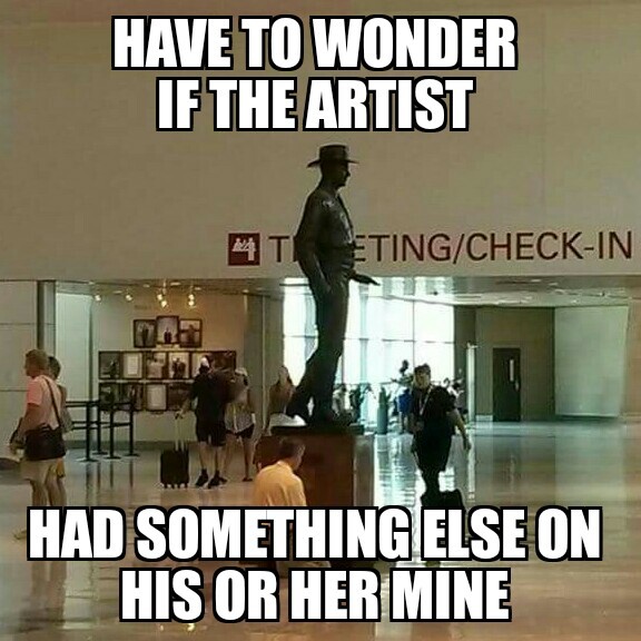Dallas airport - meme
