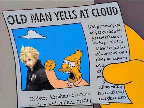 Cloud - meme